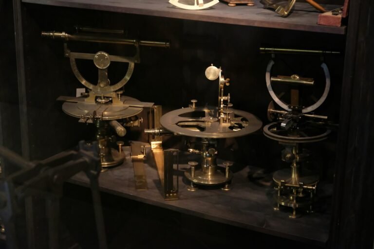 ancient astrolabe brass instrument